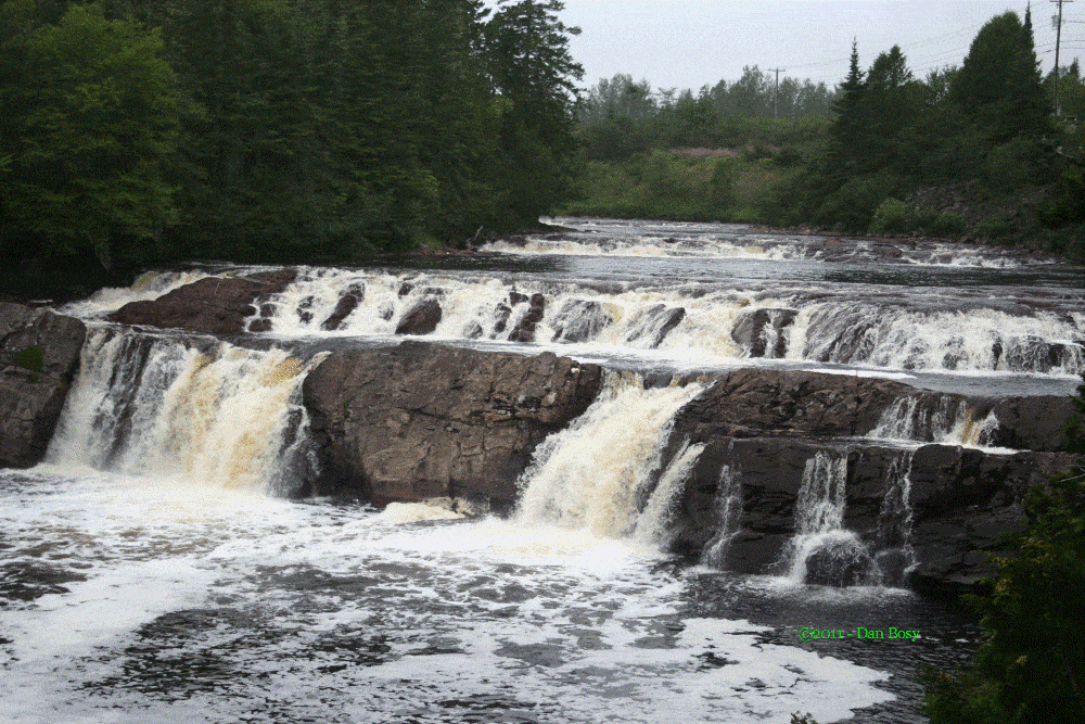 Waterfall In New Brunswick